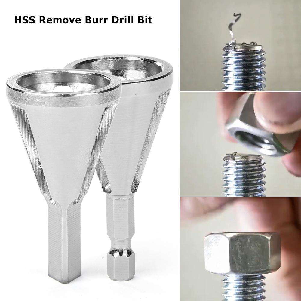 

HSS Metal Remove Burr Drill Bit Woodworking Deburring External Chamfer Tool, 501 Original