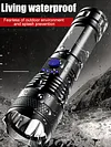 LED Camping Flashlight 3 Gears 250LM Waterproof Work Torch Outdoor Equipment