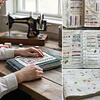 Embroidery Stitch Practice Book for Beginners - Learn 20+ Stitches with Complete Tool Kit