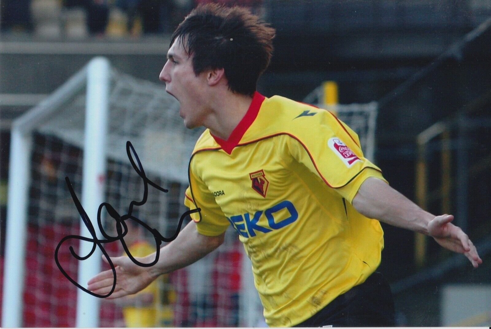 Jack Cork Hand Signed 9x6 Photo Poster painting - Watford - Football Autograph 1.