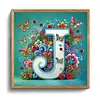 Butterfly Flower J 5D Partial Drill DIY Diamond Painting Kit 30*30cm