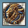 Diamond Painting-DIY Full Round Drill Lion(40*40CM)