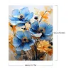 Blue Poppy-Paint by Numbers Acrylic Painting 40*50cm