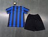Joyfball 2009/2010 Kids Size Retro Internazionale Milan Home Football Shirt 1:1 Thai Quality