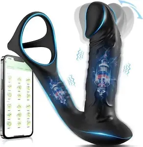pornhint Pornhint Prostate Massager Vibrating Anal Butt Plug Dildo Vibra