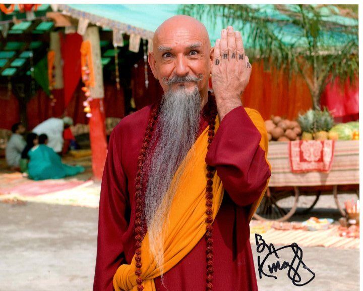 BEN KINGSLEY signed autographed THE LOVE GURU TUGGINMYPUDHA 8x10 Photo Poster painting