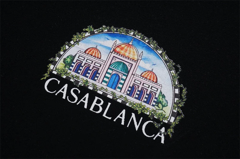 Casablanca 2023 new fashion T-shirt short sleeves