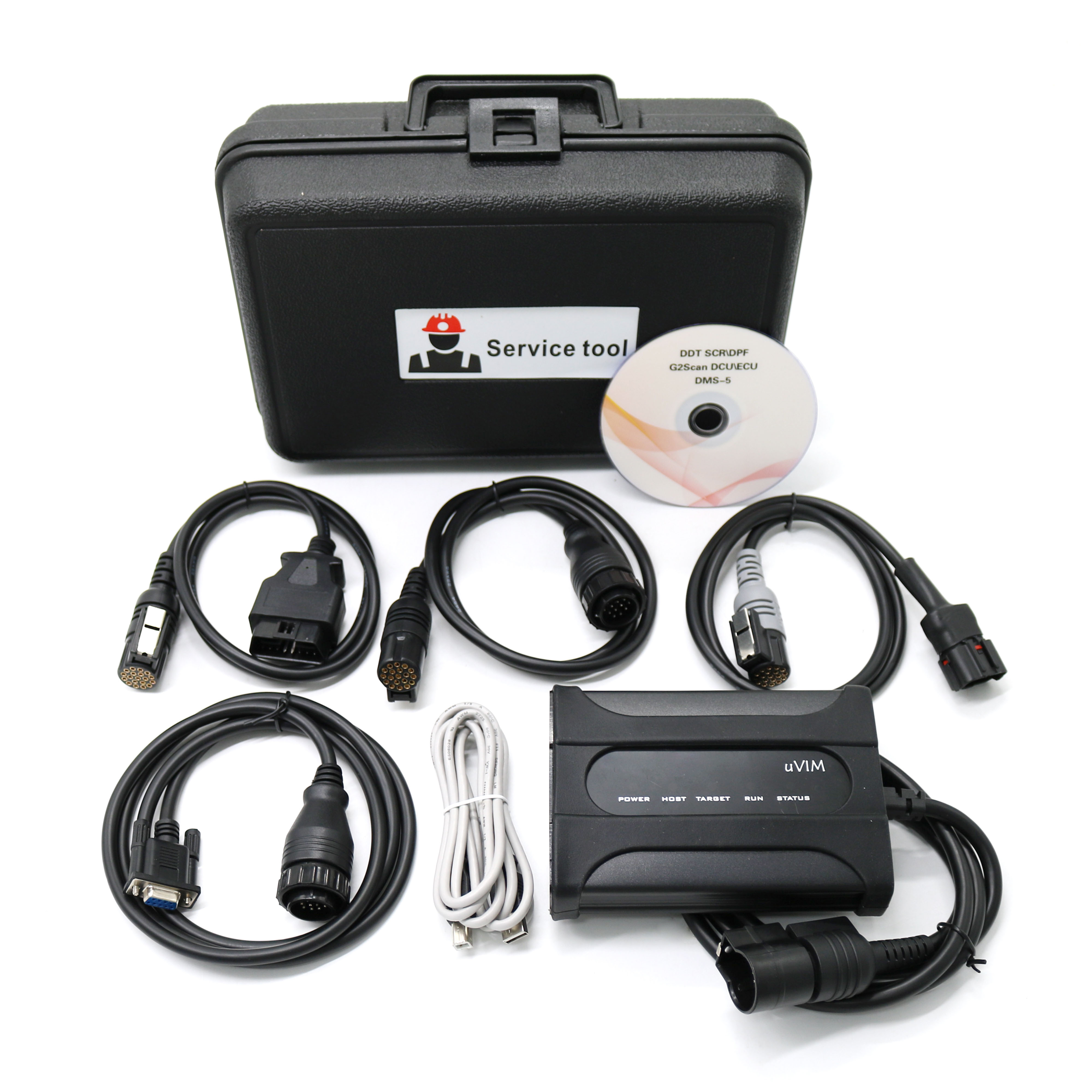 Diagnostic for DOOSAN uvim Scanner kit Heavy Duty Communication Interface Forklift Excavator Loader  Diagnostic Tool (Tool with 2024 Software)