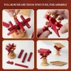 Mortise and Tenon Ancient Building Models, Solid Wood Alloy Bracket Assembly Toys, Traditional Craft Cultural and Creative Ornaments