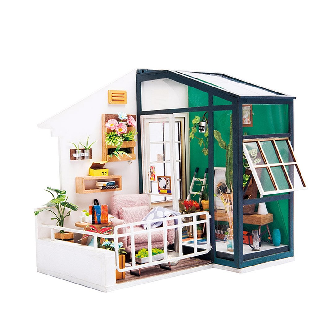 Rolife Balcony Daydreaming Miniature Dollhouse Kit DGM05
