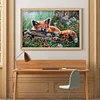 (5 Sizes) Sleepy Fox-Full Square Diamond Painting