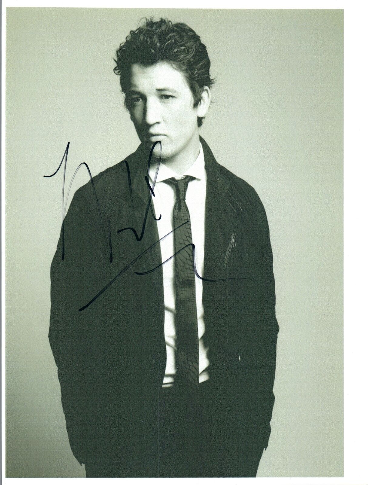 Miles Teller Signed Autograph 8x10 Photo Poster painting Whiplash War Dogs Fantastic Four COA VD