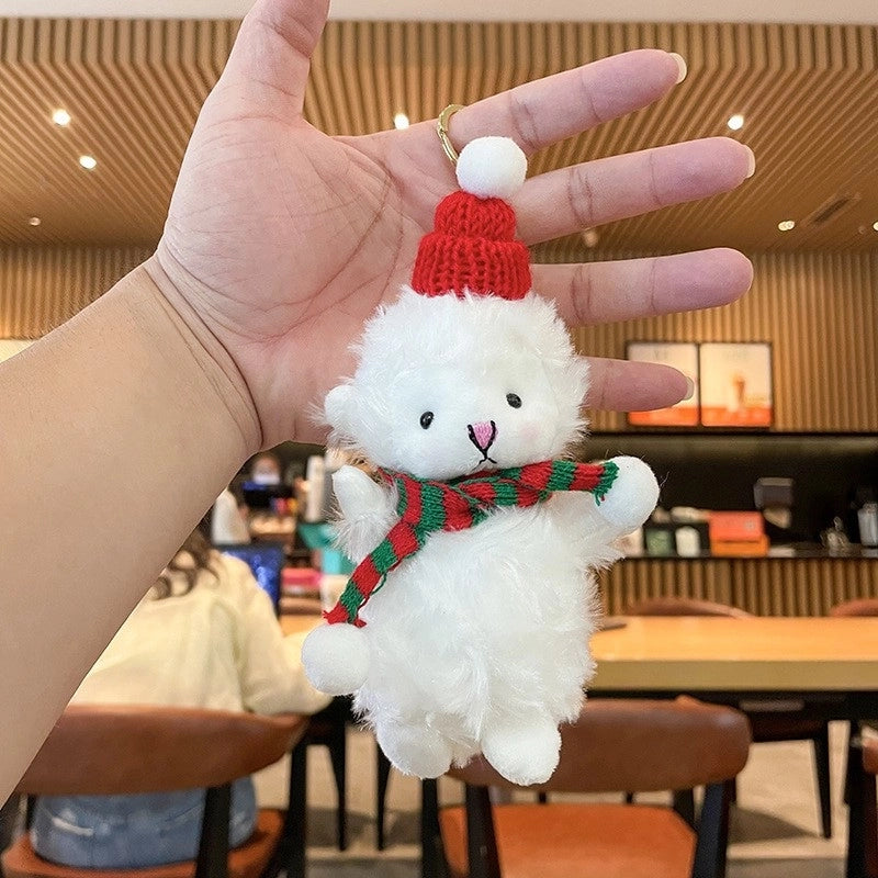 Cute Bear Plush Women’s Keychain