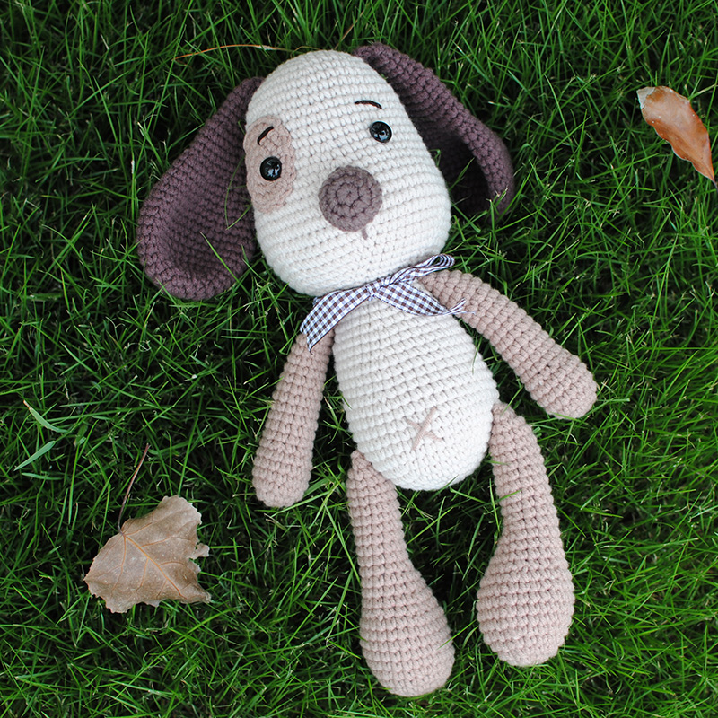 Handcrafted Crochet Puppy DIY Kit – Deluxe Yarn Gift Set