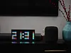 WIFI Creative Tetris Digital Clock LED Digital Electronic Cyberpunk Weather Clock Desktop E-sports ins Technology Sense RGB