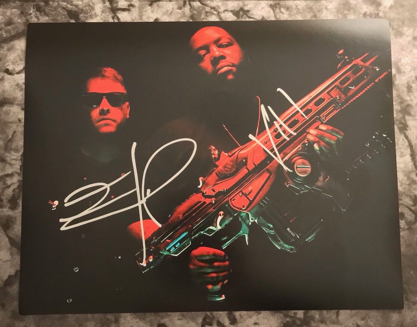 GFA EL-P and Killer Mike * RUN THE JEWELS * Signed Autograph 11x14 Photo Poster painting AD1 COA