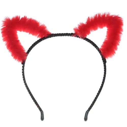 Sweet Plush Cat Ear Headband