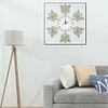 DIY Butterfly Special Shaped Diamond Painting Cross Stitch Clock Home Decor