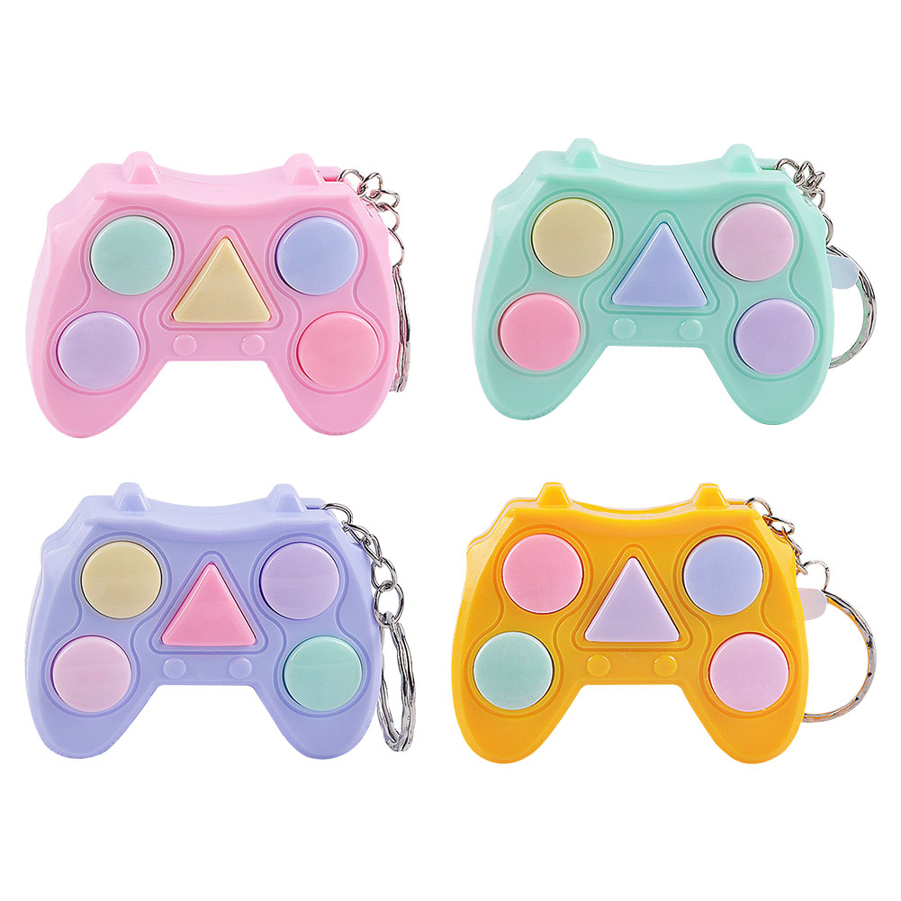 

Portable Gamepad Shape Toy Gadget Keychain Stress Relief Educational Toys, 501 Original