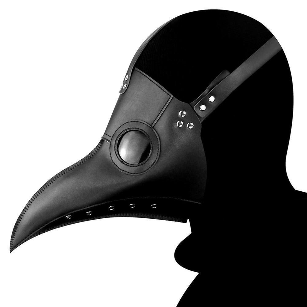 Steampunk Plague Doctor Bird Beak Mask Medieval Bubonic Plague Dr Halloween Costume Masquerade Masks