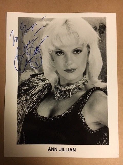 Ann Jillian Lovely 8x10 Signed Photo Poster painting Auction House COA**