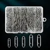 260pcs Fishing Power Clips Stainless Steel Speed Clips for Freshwater Saltwater