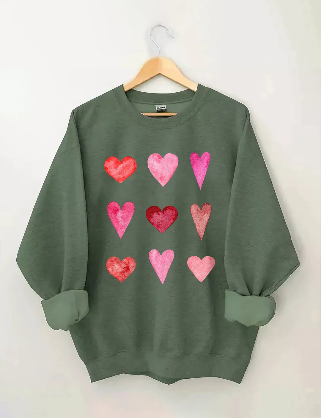 Valentine's Day Hearts Sweatshirt