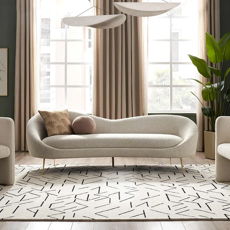 Odette Performance Boucl&eacute; Sofa