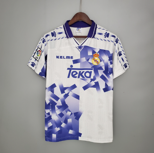 Retro Real Madrid 1996/1997 Third Away Football Shirt Thai Quality