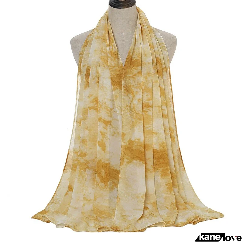 Women's Arabian Polyester Headwear Printed Pattern Hijabs