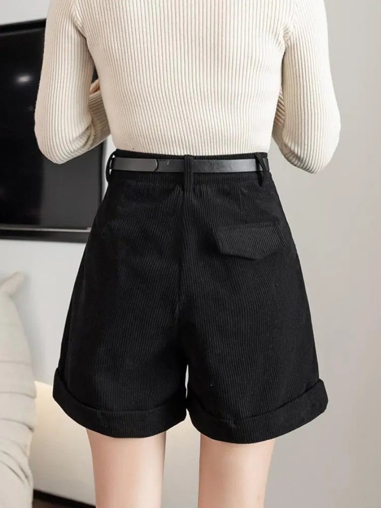 Brownm Academia High Waist Shorts