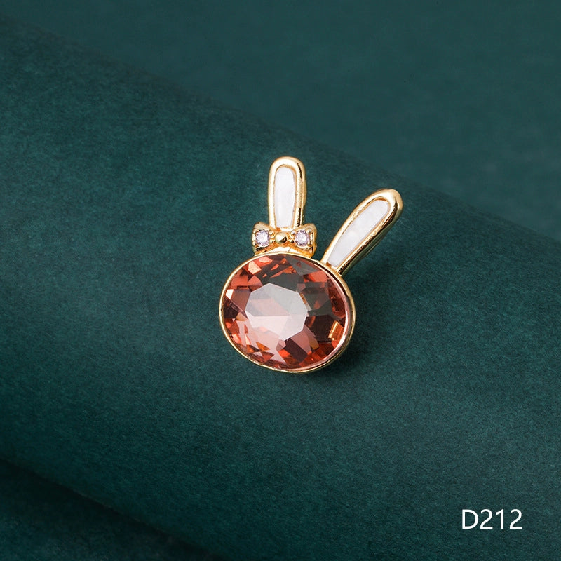 1 Piece 1-2cm Copper Zircon Geometric Jewelry Accessories Pendant
