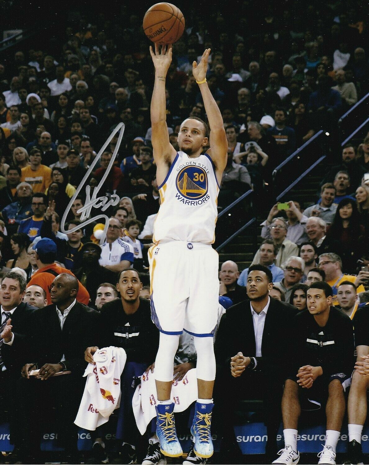 Stephen Curry Autographed Signed 8x10 Photo Poster painting ( Warriors ) REPRINT