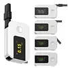 Portable Digital Alcohol Breath Tester 0.400% BAC Accuracy High-Precision Breathalyzer Fuel Cell Sensor Electrochemical Alcoholmeter for Outdoors Expressway Professional Use