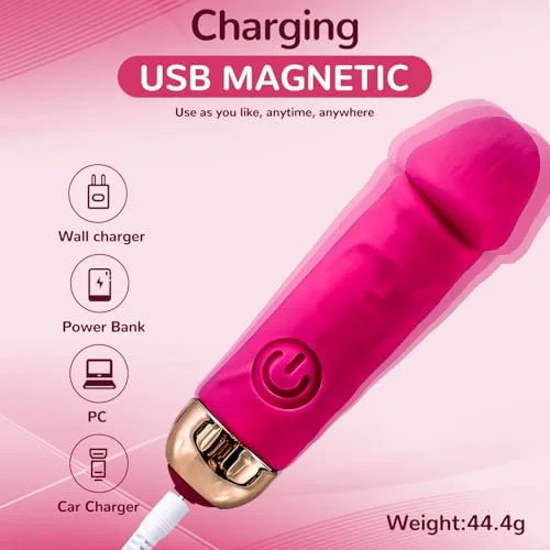 Velin – Smart Rose Bullet Vibrator With Dual Stimulation For Clitoral & G-spot Pleasure