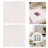 2 Pcs 11CT Cross Stitch Fabric 11.81x11.81 Inch Needlework Embroidery Fabric Embroidery Fabric Cloth for Garment Craft Needle-Embroidery DIY Decoration