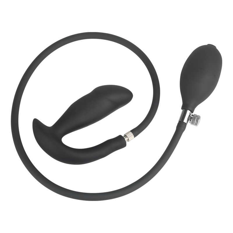 Silicone Expand Inflatable Anal Plug 