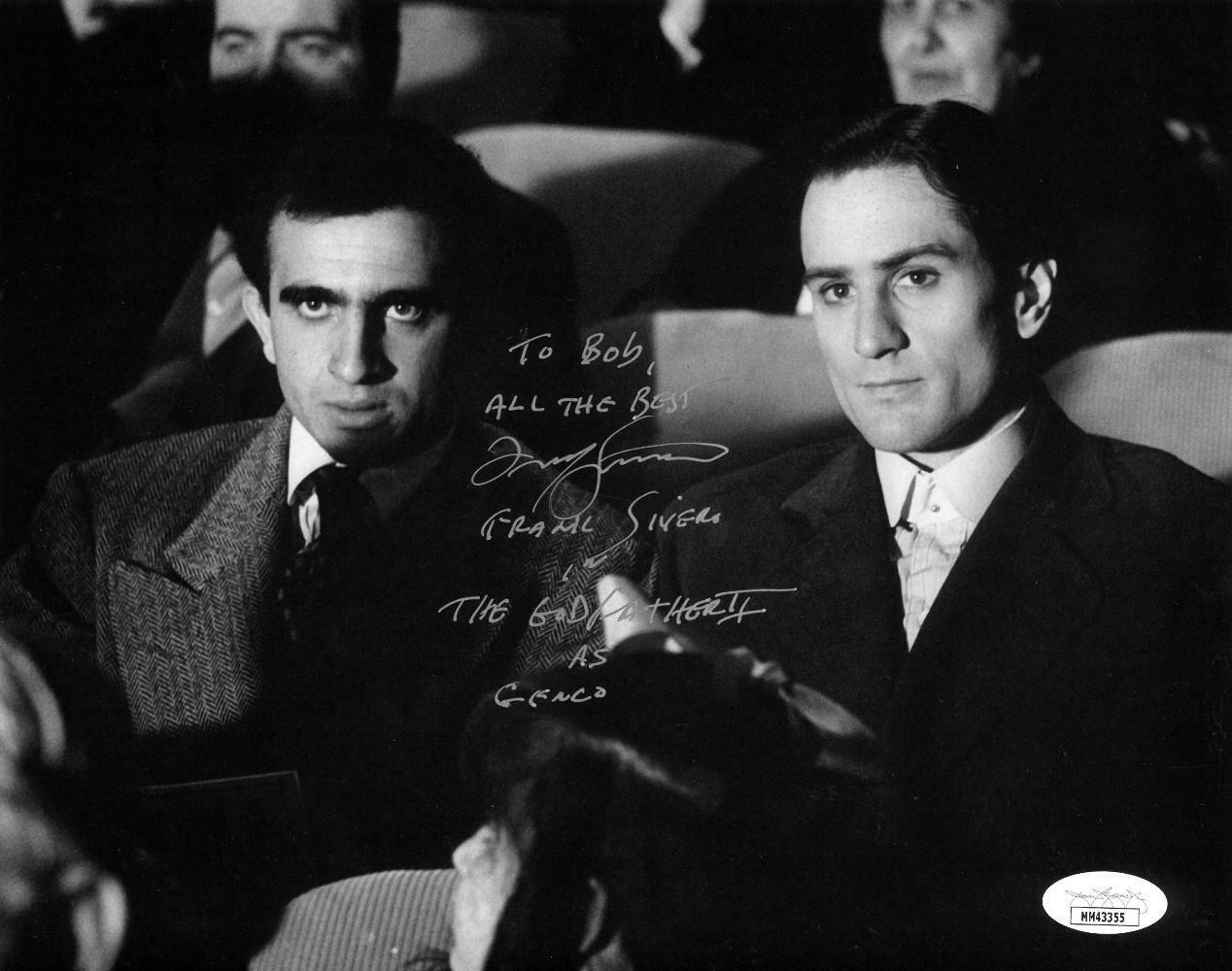 Frank Sivero Signed Godfather II Authentic Autographed 8x10 Photo Poster painting JSA #MM43355