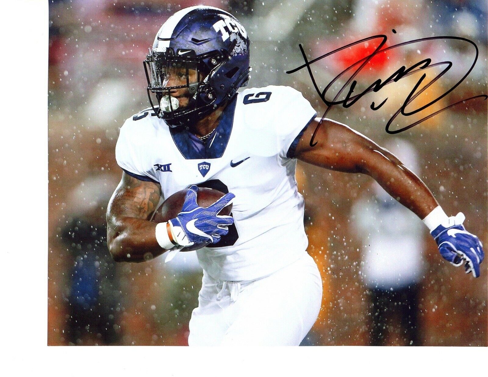 Darius Anderson TCU Horned Frogs signed autographed 8x10 football Photo Poster painting b