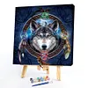 uk.everydayedeals (Limited Stock)Paint By Number - Oil Painting -  Wolf (40*40Cm)