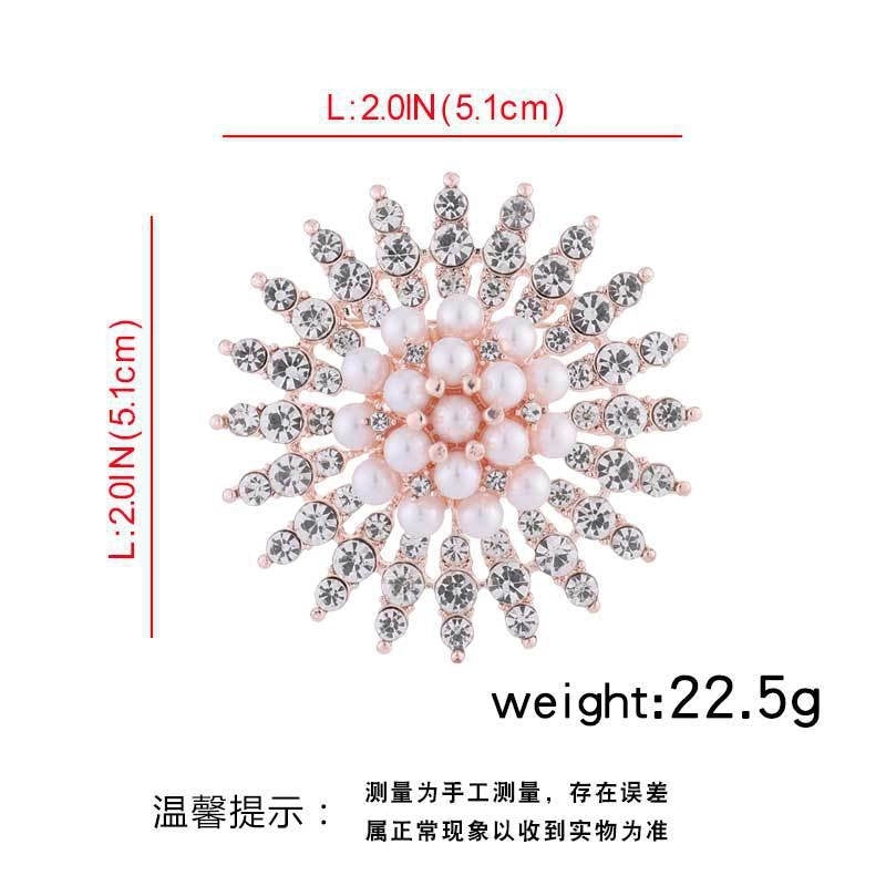 Elegant Glam Pin Heart Shape Flower Bow Knot Alloy Plating Artificial Pearls Women’s Brooches