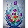 (US Local)Tulip-11CT Stamped Cross Stitch Kit(40x50cm)
