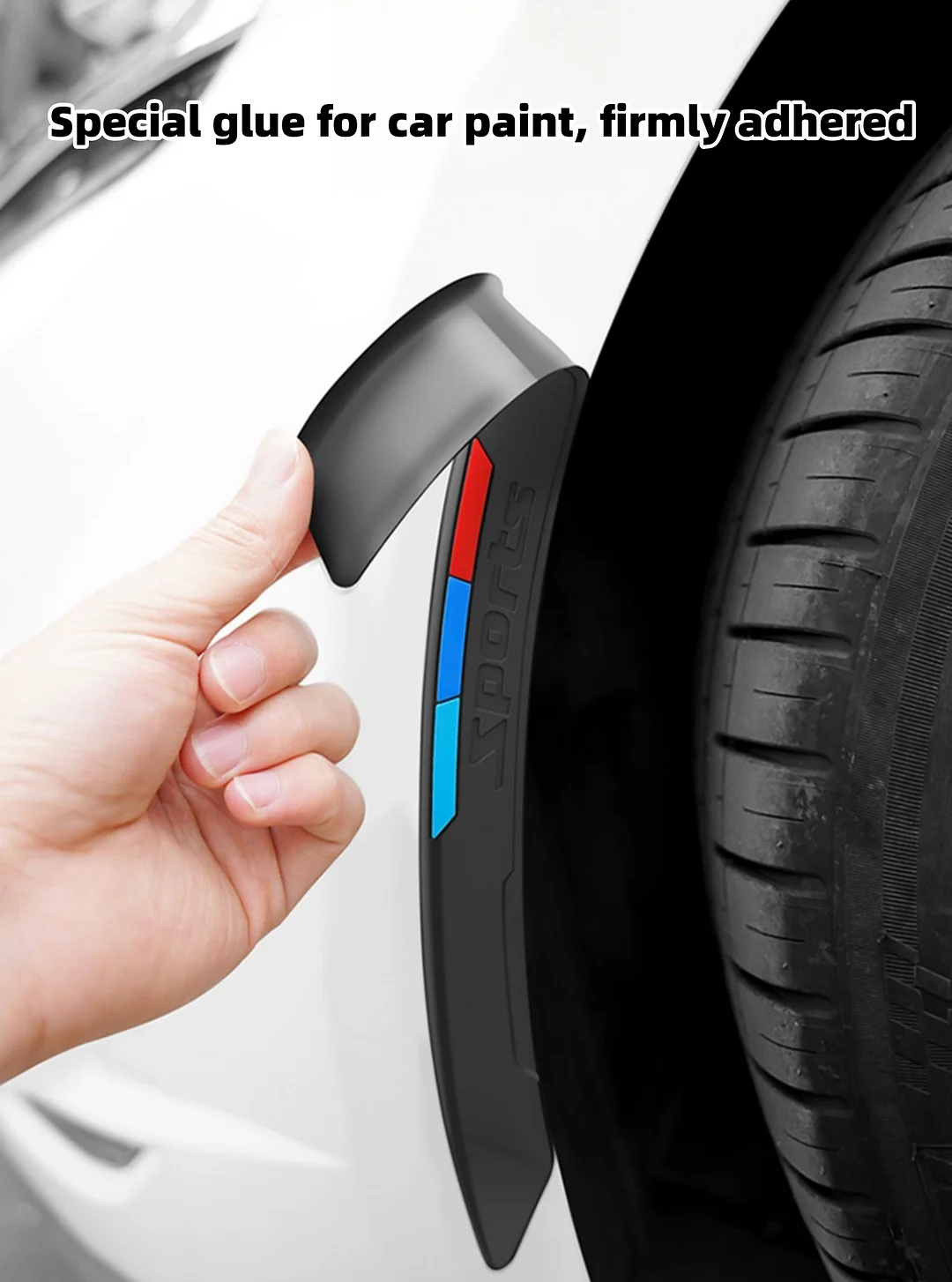 Car blind corner anti-collision strip