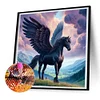 Angel Horse - Full Round Drill Diamond Painting