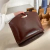 Simple Leather Portable Document / Computer Bag