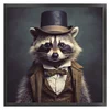 Raccoon-11CT Stamped Cross Stitch 40*40cm