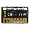 Stylophone Stylosette Tape Electronic Synthesizer Mini Touch Keyboard Instrument Peninsula Iron Box