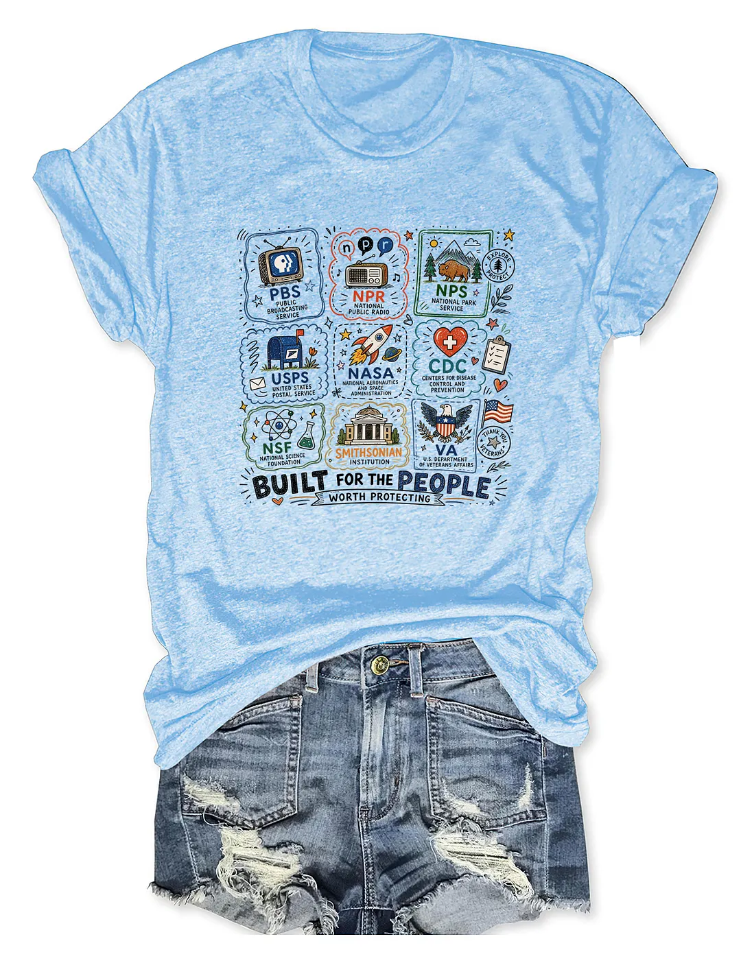 Built For The People T-shirt
