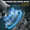 EU Electric Car Polishing Machine with Buffing Sponge Auto Detailing Handheld Polisher Adjustable Speed Scratch Repair Grinding Machine Car Accessories Power Tools
