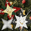 New Christmas Patchwork Star Template Set - With Instructions